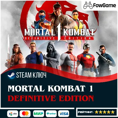 Mortal Kombat 1: Definitive Edition (СНГ кроме РФ и РБ) КЛЮЧ STEAM - irongamers.ru