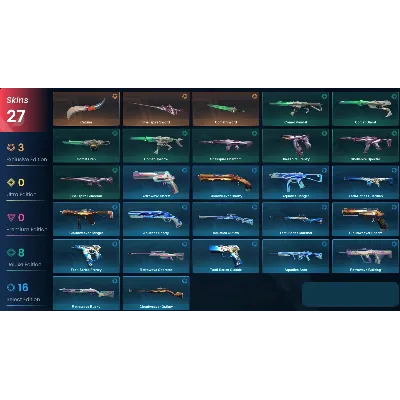 VALORANT | Comet Sword | Catrina | Shellspire Sword | 27 skins | 79 LVL - irongamers.ru