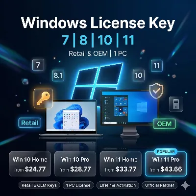 Ключ Windows XP 7 8 10 11 Retail OEM на 1 ПК - irongamers.ru