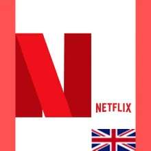 NETFLIX UK 40 GBP ВЕЛИКОБРИТАНИЯ ПОДАРОЧНАЯ КАРТА