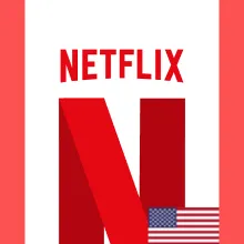 NETFLIX US 15 USD ПОДАРОЧНАЯ КАРТА СОЕДИНЁННЫЕ ШТАТЫ АМЕРИКИ