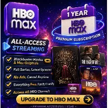HBO MAX Premium 12 Months Account