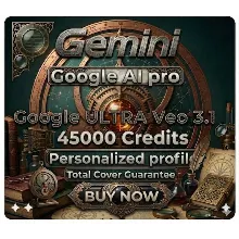 Gemini Google AI Ultra/Pro VEO 3.1 — 25000 кредитов + Antigravity | Полная гарантия