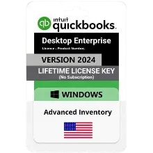 Intuit QuickBooks Desktop Enterprise 2024 1 Device Lifetime US Version