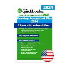 Intuit QuickBooks Desktop Accountant 2024 1 Device Lifetime US Version
