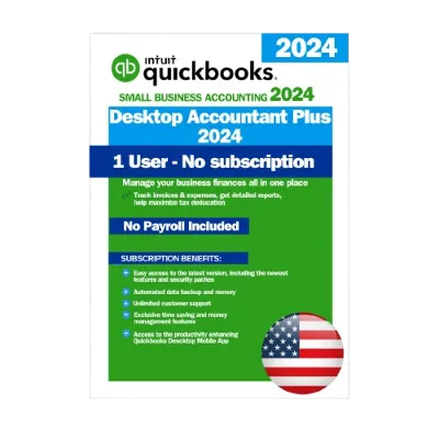 Intuit QuickBooks Desktop Accountant 2024 1 Device Lifetime US Version - irongamers.ru