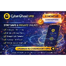 CyberGhost VPN 7 Devices, 6 Months - Multi Device Account