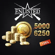 Enlisted - 5000 Gold + 1250 Bonus | XBOX+PC | На любой аккаунт