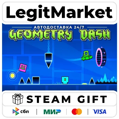 Geometry Dash / Steam АВТО / РУ + МИР - irongamers.ru