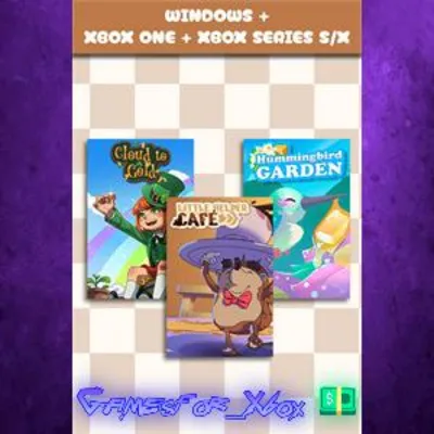Hummingbird Garden + Cloud to Gold + Little Helper Café Bundle XBOX - irongamers.ru