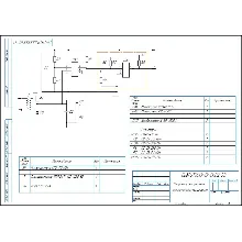 Voltage regulator - electrical circuit diagram in the Compass 3D program