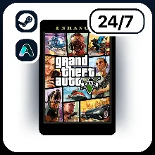 АВТО GRAND THEFT AUTO V ENHANCED \ STEAM ПОДАРКОМ ДЛЯ KZ | UA | CIS 24/7