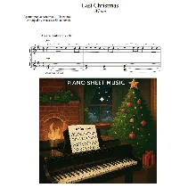 Last Christmas (Wham!) - ноты для фортепиано