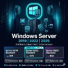 Ключ Windows Server 2019 2022 2025 Standard Datacenter