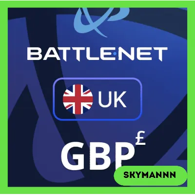Карта Blizzard Battle.net 40 GBP Великобритания 24/7 - irongamers.ru