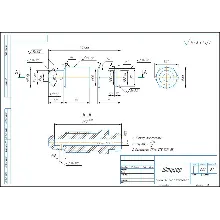 Assembly drawing and specifications for the ring mold. The drawing and specifications