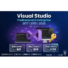 Ключ Visual Studio Pro Enterprise 2017 2019 2022 лицензия