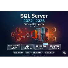 Ключ SQL Server 2022 2025 Standard Enterprise лицензия
