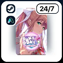 АВТО DOKI DOKI LITERATURE CLUB PLUS! \ STEAM ПОДАРКОМ ДЛЯ KZ | RU | UA | CIS 24/7