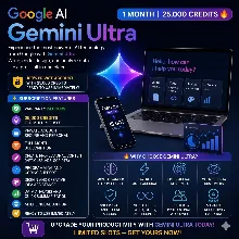 Gemini AI Ultra на 1 месяц + Veo 3.1 + Nano Banana | ЧАСТНЫЙ АККАУНТ