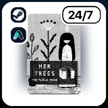 АВТО HER TREES : THE PUZZLE HOUSE \ STEAM ПОДАРКОМ ДЛЯ KZ | RU | UA | CIS 24/7