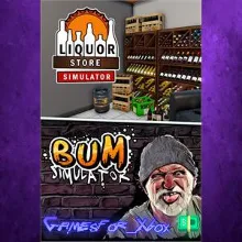 Liquor Store Simulator & Bum Simulator XBOX