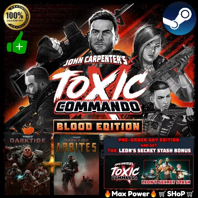Онлайн John Carpenter's Toxic Commando Blood Edition Все DLC +Warhammer: Darktide+DLC - irongamers.ru