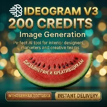Ideogram V3 | Character — 200 Кредитов для генерации изображений