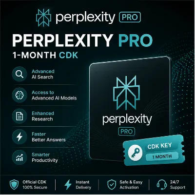 Perplexity Pro (1 месяц) | Официальный ключ активации | Привязка к вашему аккаунту |