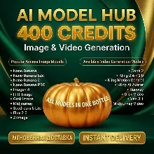 Renderis Studio — 400 Кредитов Nano Banana | Grok | Seedream | Veo | Kling | Sora