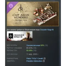 Crusader Kings III Creator Pack: East Asian Wonders DLC АВТОДОСТАВКА STEAM РОССИЯ