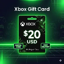 Подарочная карта Xbox — 20 долларов США | Только для учетных записей США | Мгновенная