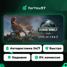 Jurassic World Evolution 3 · Steam Gift · АВТОДОСТАВКА