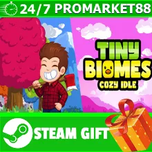 ВСЕ СТРАНЫ+РОССИЯ Tiny Biomes: Cozy Idle STEAM GIFT
