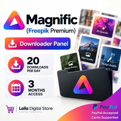 Magnific (Freepik Premium) 3 месяца - 20 загрузок в день - Панель скачивания АВТО - irongamers.ru