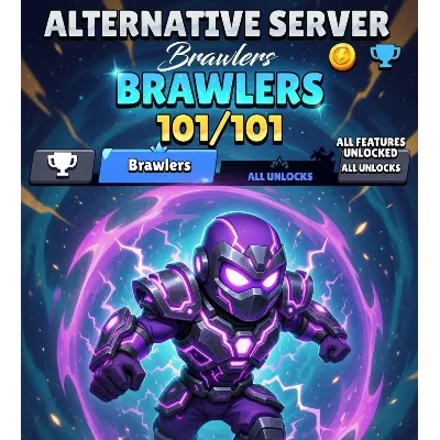 BRAWL STARS - 101/101 бойцов - ВСЕ РАЗБЛОКИРОВАНЫ - АЛЬТЕРНАТИВНЫЙ СЕРВЕР - irongamers.ru