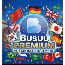 BUSUU PREMIUM | PREMIUM PLUS на 12 месяцев на вашем аккаунте