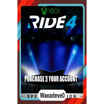 RIDE 4 - Special Edition Xbox – Purchase for Your Account - irongamers.ru
