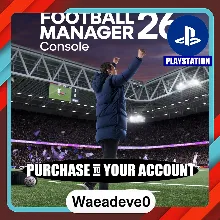 Football Manager 26 Console – PlayStation (PSN) – Purchase in Your Account