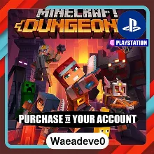 Minecraft Dungeons – PlayStation (PSN) – Purchase in Your Account