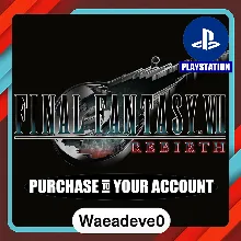 FINAL FANTASY VII REBIRTH – PlayStation (PSN) – Purchase in Your Account