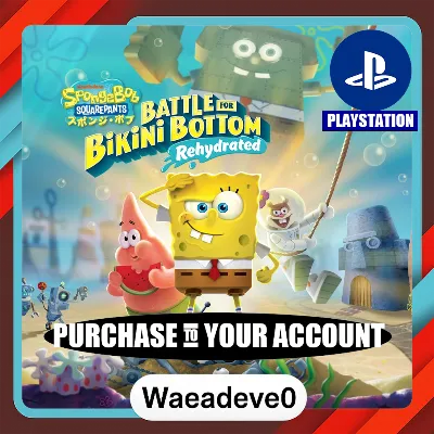SpongeBob SquarePants: Battle for Bikini Bottom - Rehydrated – PlayStation (PSN) – Pu - irongamers.ru