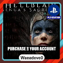 Hellblade: Senua’s Sacrifice – PlayStation (PSN) – Purchase in Your Account