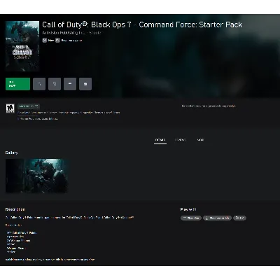 CALL OF DUTY®: BLACK OPS 7 - СИЛА КОМАНДОВАНИЯ: СТАРТОВЫЙ НАБОР XBOX + PC (WIN) КЛЮЧ/ - irongamers.ru