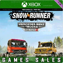 SNOWRUNNER - MERCEDES-BENZ TRUCKS DUAL PACK 1 XBOX ONE|XS КЛЮЧ