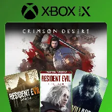 CRIMSON DESERT DELUXE + RESIDENT EVIL REQUIEM + RE 7 + RE VILLAGE | XBOX АККАУНТ