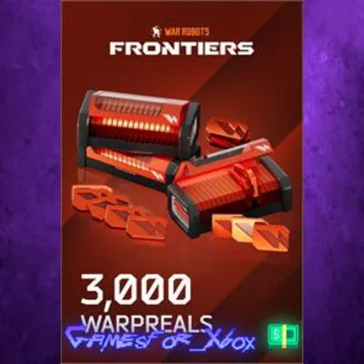 War Robots Frontiers - 2500 +500 Bonus WarpReals XBOX DLC - irongamers.ru