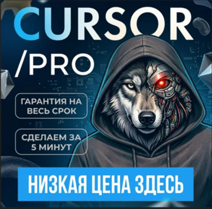 CURSOR PRO · Подписка PRO · 1 месяц · аккаунт