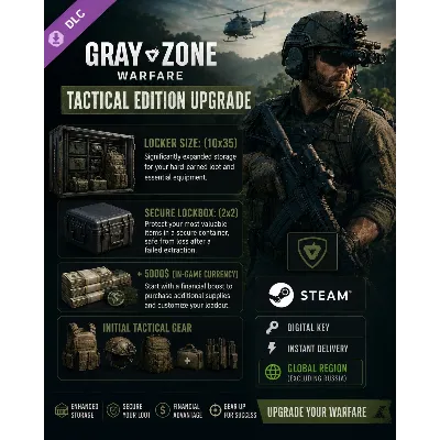 Gray Zone Warfare Tactical Edition Upgrade DLC (Steam) ключ - irongamers.ru