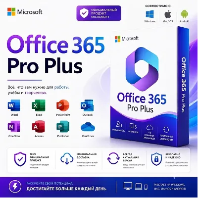 Microsoft Office 365 Family — 6 пользователей, 1 год - irongamers.ru